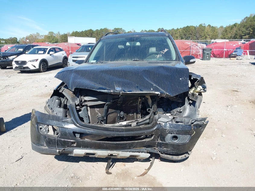 2007 Mercedes-Benz Ml 350 4Matic VIN: 4JGBB86E87A287835 Lot: 43536903