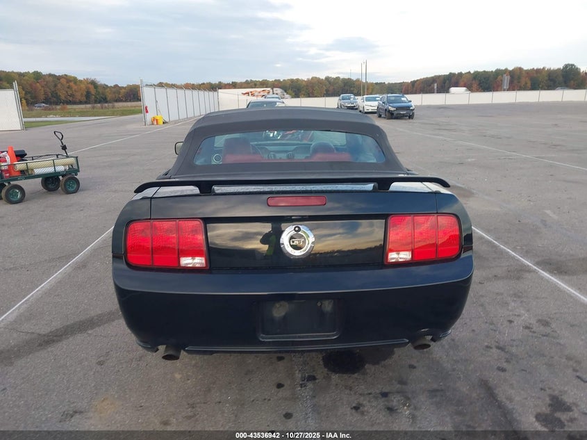 2006 Ford Mustang Gt VIN: 1ZVHT85H165118302 Lot: 43536942