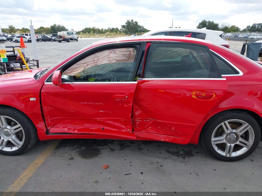 2007 Audi A4 2.0T VIN: WAUAF78E97A165218 Lot: 43536961