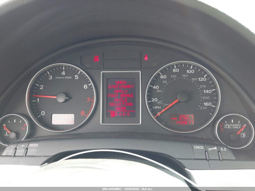 2007 Audi A4 2.0T VIN: WAUAF78E97A165218 Lot: 43536961