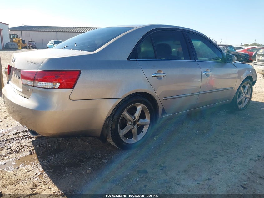 5NPEU46F27H169513 2007 HYUNDAI SONATA photo no. 4