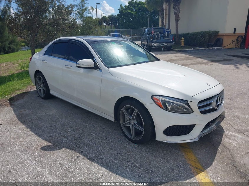 2015 MERCEDES-BENZ C 300 SPORT 4MATIC - 55SWF4KB7FU075849