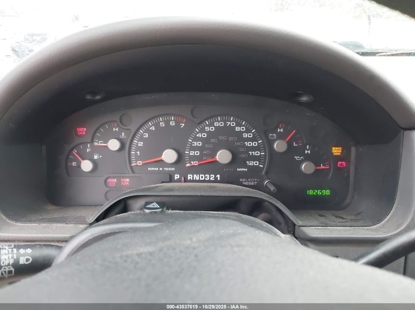 2003 Ford Explorer Xls VIN: 1FMZU62K93ZA89219 Lot: 43537019