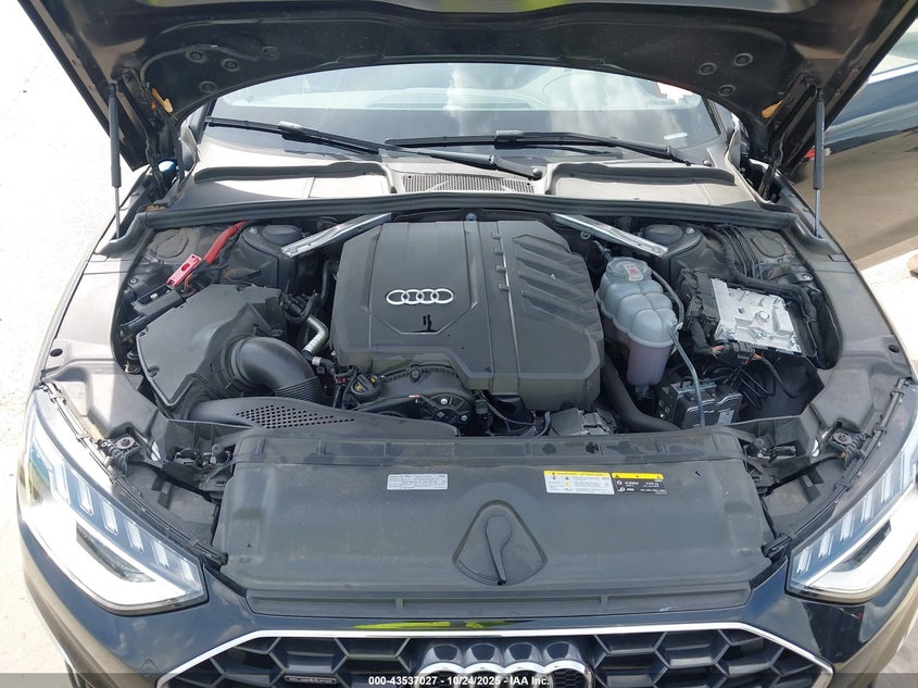 2024 AUDI A4 PREMIUM PLUS 45 TFSI S LINE QUATTRO S TRONIC WAUEAAF42RN014658