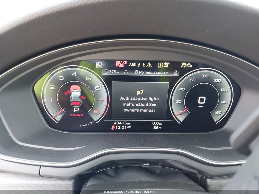 2024 AUDI A4 PREMIUM PLUS 45 TFSI S LINE QUATTRO S TRONIC WAUEAAF42RN014658