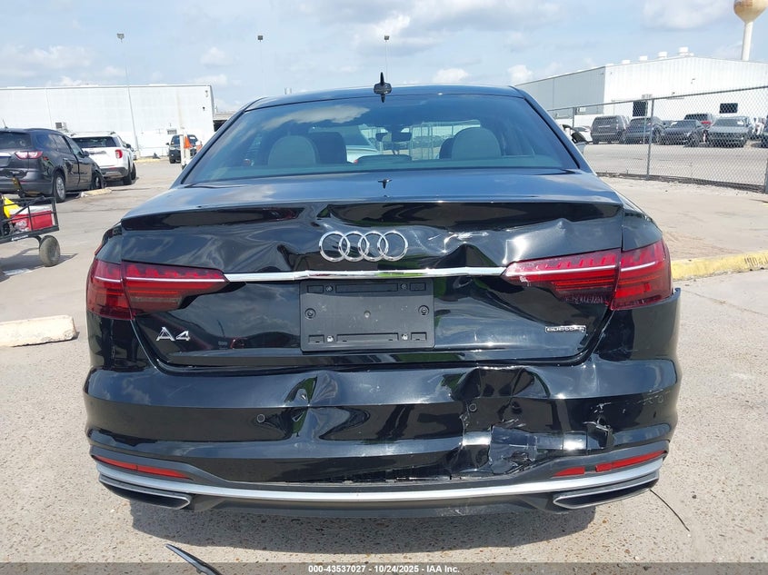 2024 AUDI A4 PREMIUM PLUS 45 TFSI S LINE QUATTRO S TRONIC WAUEAAF42RN014658