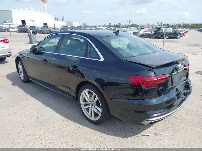 2024 AUDI A4 PREMIUM PLUS 45 TFSI S LINE QUATTRO S TRONIC WAUEAAF42RN014658