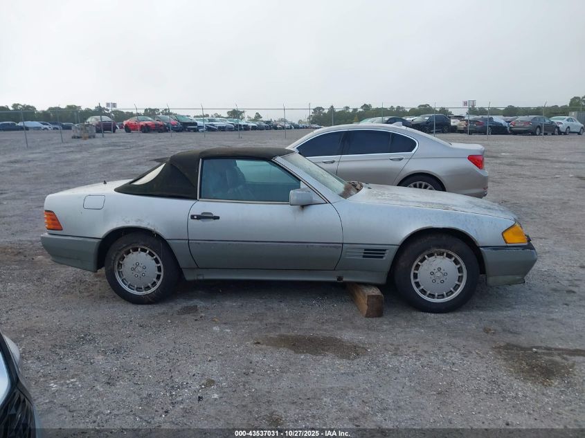 1991 Mercedes-Benz 500 Sl VIN: WDBFA66E9MF022254 Lot: 43537031