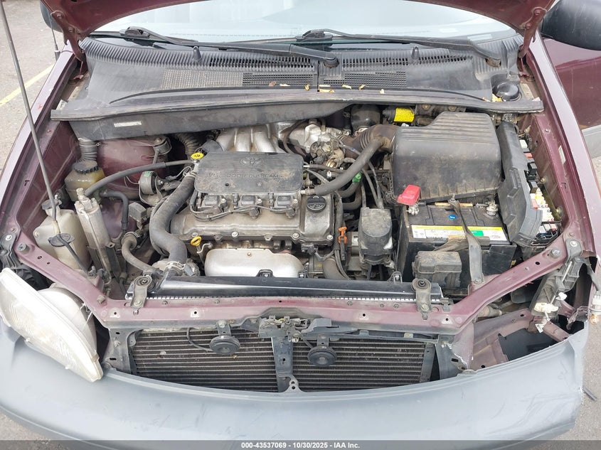 2000 Toyota Sienna Le VIN: 4T3ZF13C1YU319545 Lot: 43537069