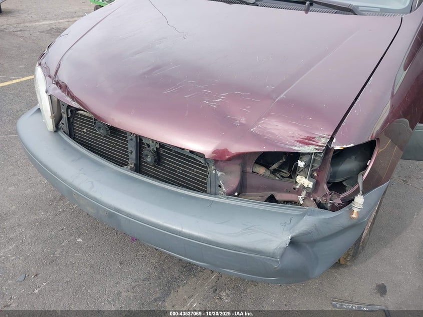 2000 Toyota Sienna Le VIN: 4T3ZF13C1YU319545 Lot: 43537069