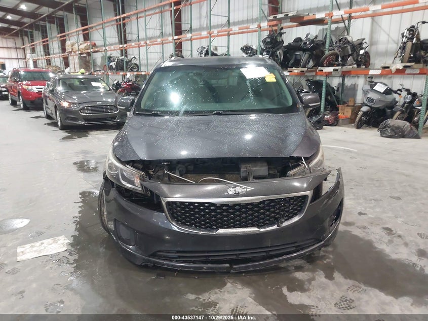 2017 Kia Sedona Lx VIN: KNDMB5C16H6292596 Lot: 43537147