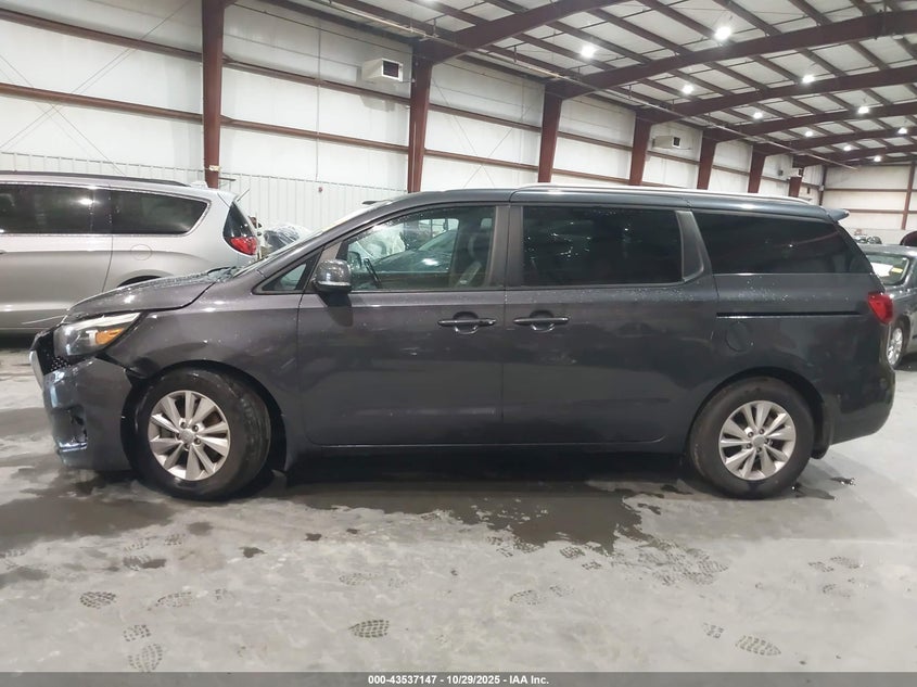 2017 Kia Sedona Lx VIN: KNDMB5C16H6292596 Lot: 43537147