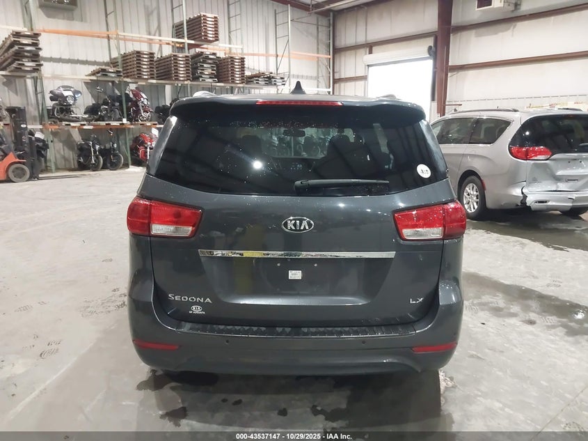 2017 Kia Sedona Lx VIN: KNDMB5C16H6292596 Lot: 43537147