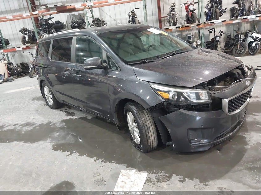 KIA SEDONA 2017. Lot# 43537147. VIN KNDMB5C16H6292596. Photo 1