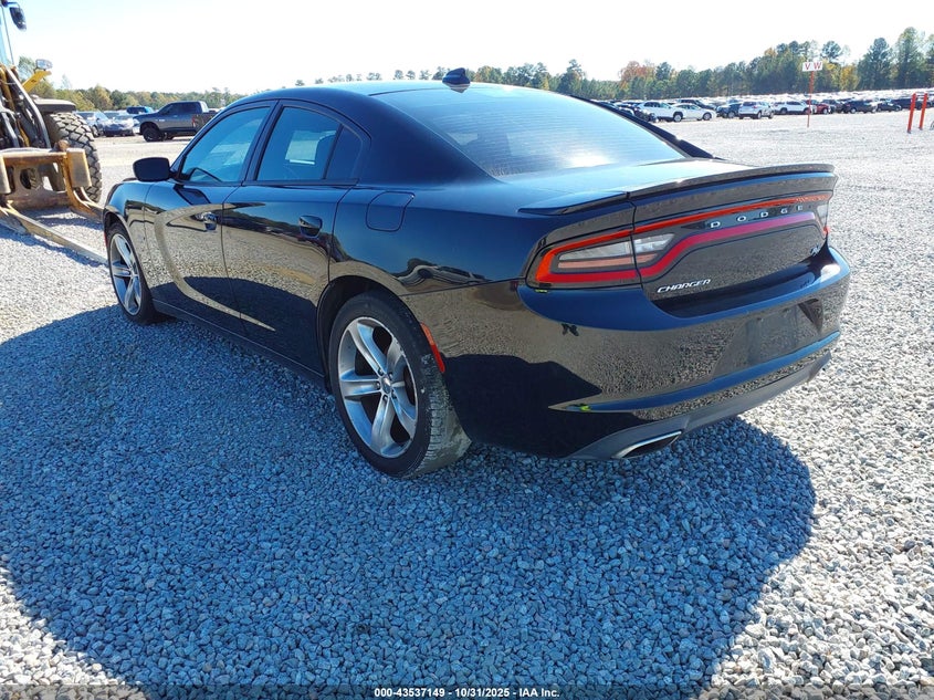 Vin: 2c3cdxct3gh266431, lot: 44032178, dodge charger r/t 20163