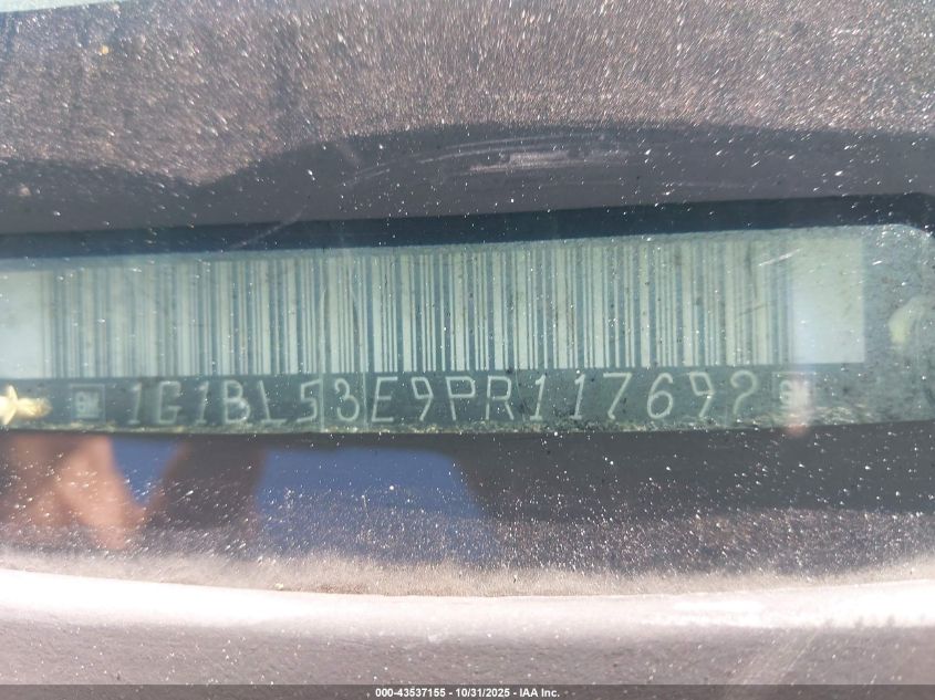 1993 Chevrolet Caprice Classic VIN: 1G1BL53E9PR117692 Lot: 43537155