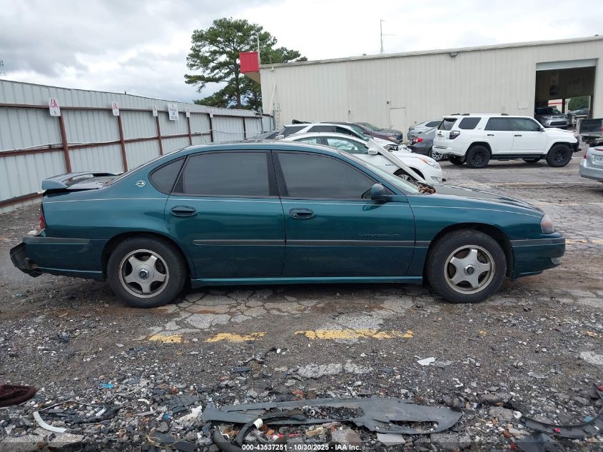 2000 Chevrolet Impala Ls VIN: 2G1WH55K4Y9146776 Lot: 43537251
