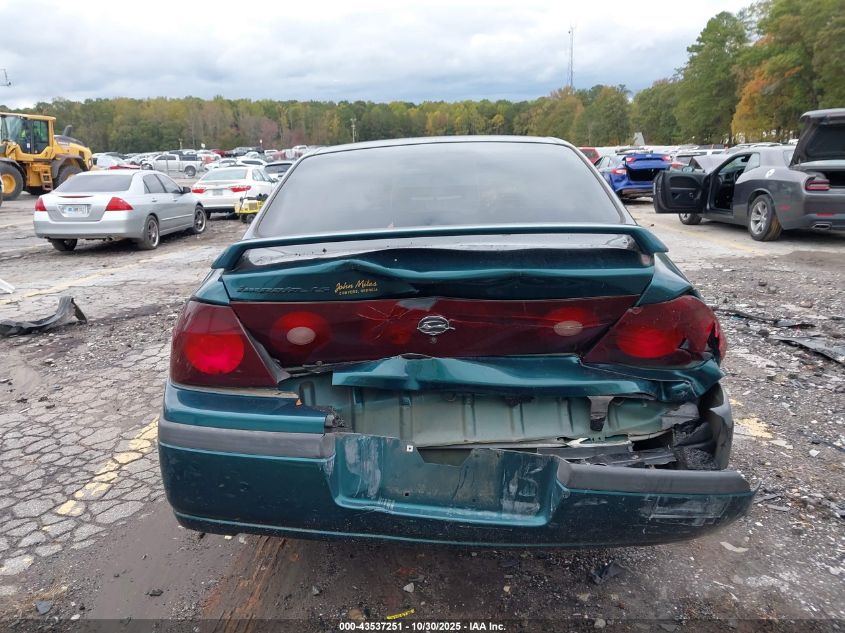 2000 Chevrolet Impala Ls VIN: 2G1WH55K4Y9146776 Lot: 43537251