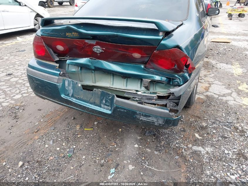 2000 Chevrolet Impala Ls VIN: 2G1WH55K4Y9146776 Lot: 43537251