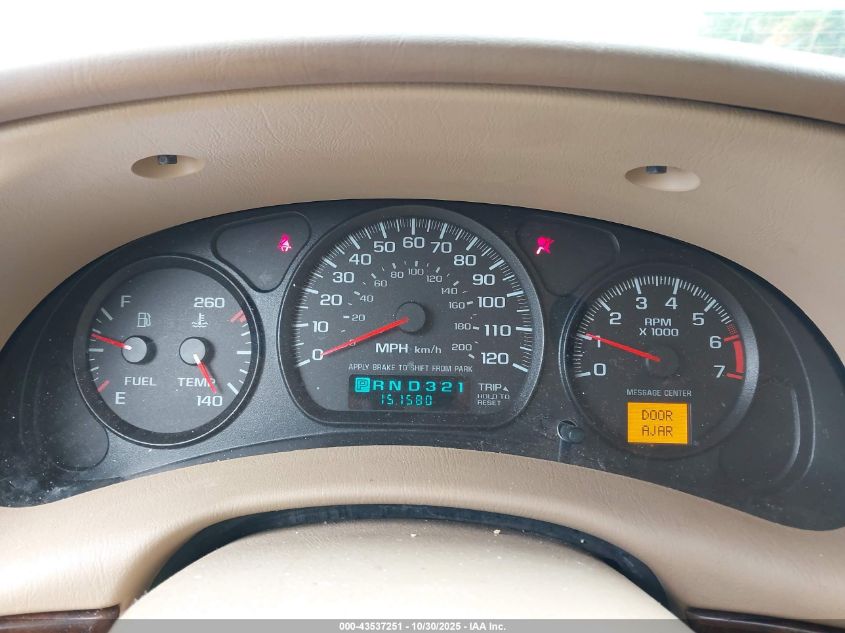 2000 Chevrolet Impala Ls VIN: 2G1WH55K4Y9146776 Lot: 43537251