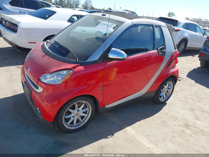 WMEEK31X19K270581 2009 SMART FORTWO photo no. 2
