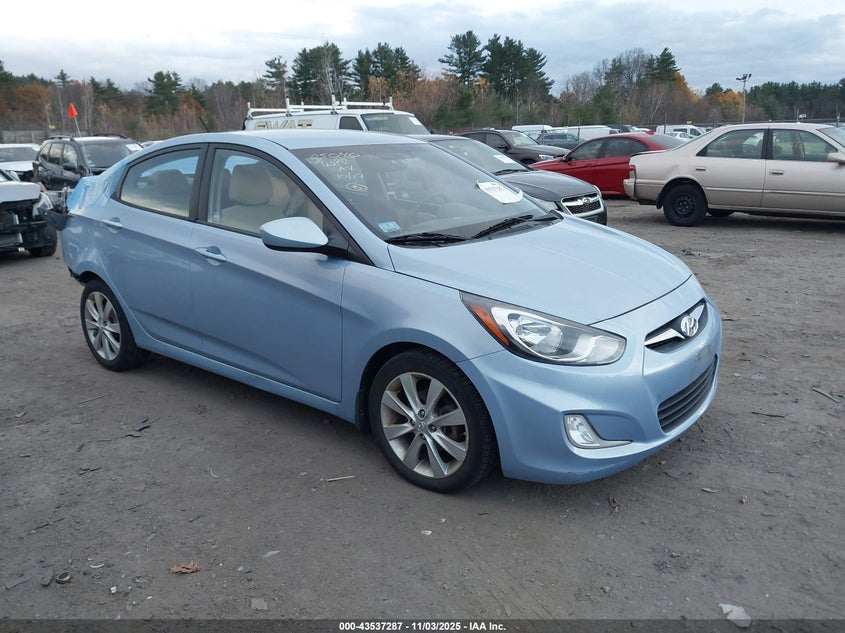 2013 HYUNDAI ACCENT GLS - KMHCU4AE4DU488642
