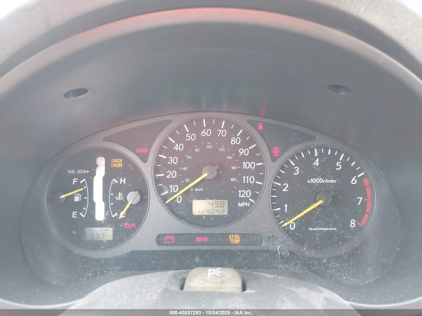 2003 Subaru Impreza Outback Sport VIN: JF1GG68523H805118 Lot: 43537293