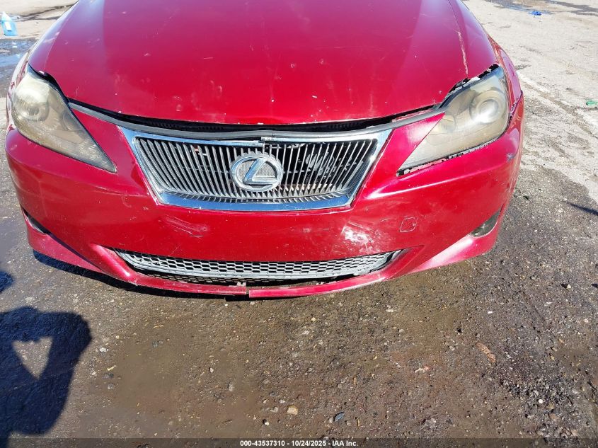 2006 Lexus Is 250 VIN: JTHBK262X62004303 Lot: 43537310