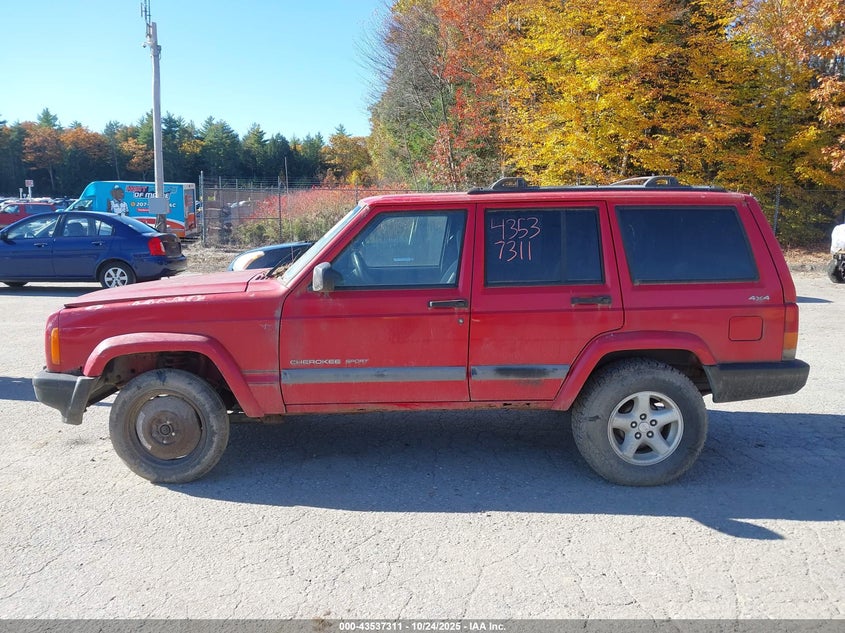 2001 Jeep Cherokee Sport VIN: 1J4FF48S51L574917 Lot: 43537311