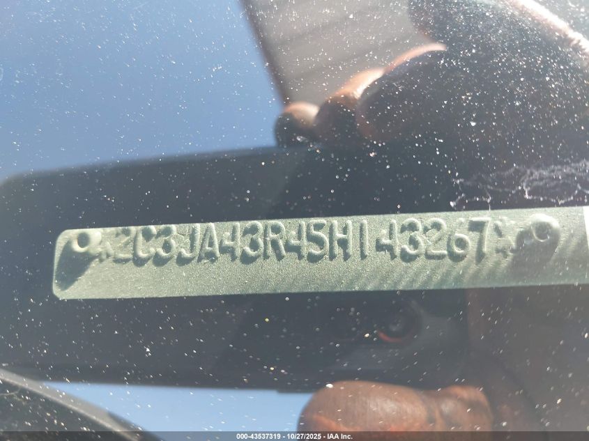 2005 Chrysler 300 VIN: 2C3JA43R45H143267 Lot: 43537319