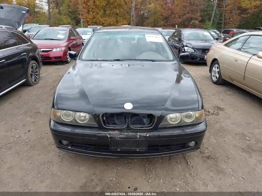 2002 BMW 525Ia VIN: WBADT43442GZ99230 Lot: 43537434