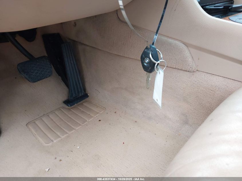 2002 BMW 525Ia VIN: WBADT43442GZ99230 Lot: 43537434