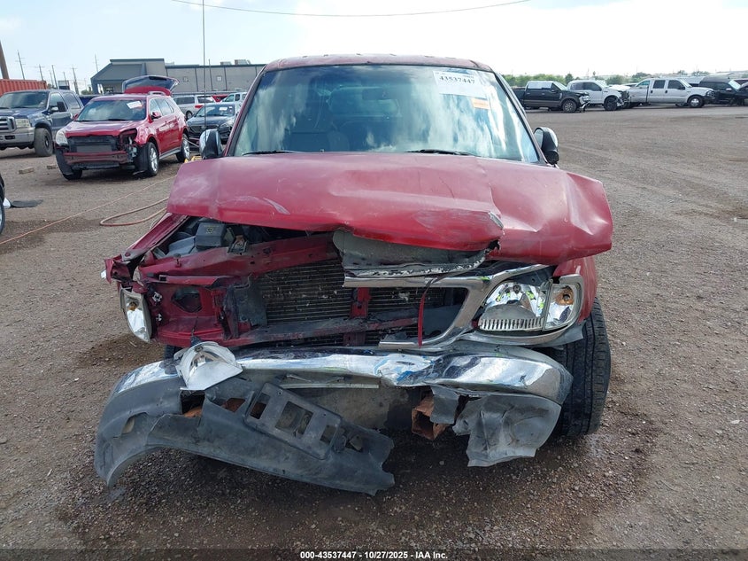 2002 Ford F-150 Lariat/Xlt VIN: 1FTRW07652KA55356 Lot: 43537447