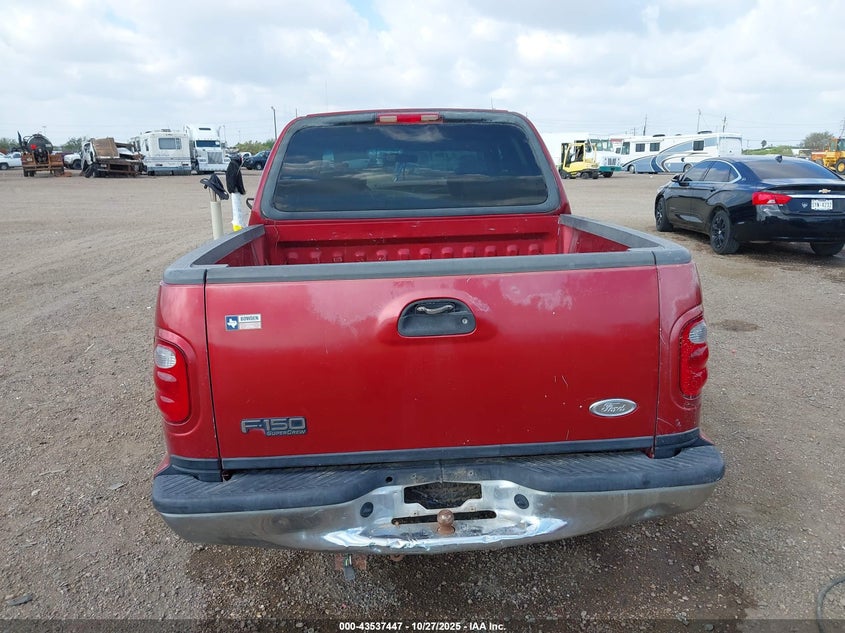 2002 Ford F-150 Lariat/Xlt VIN: 1FTRW07652KA55356 Lot: 43537447
