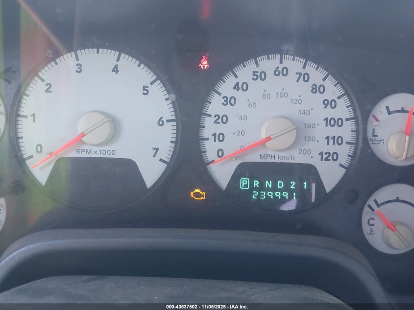 2006 Dodge Ram 1500 Slt VIN: 1D7HA18N36J220425 Lot: 43537502