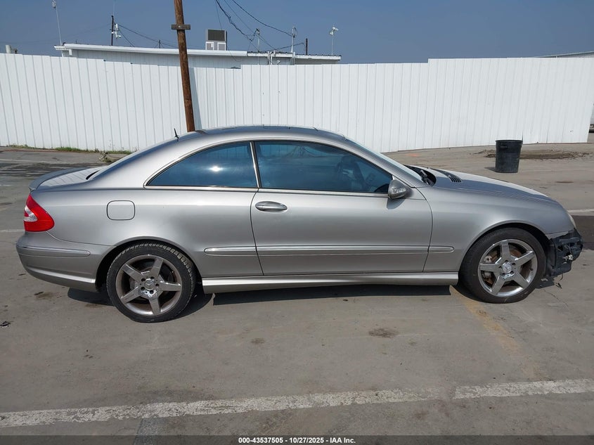 2005 Mercedes-Benz Clk 500 VIN: WDBTJ75J75F138268 Lot: 43537505