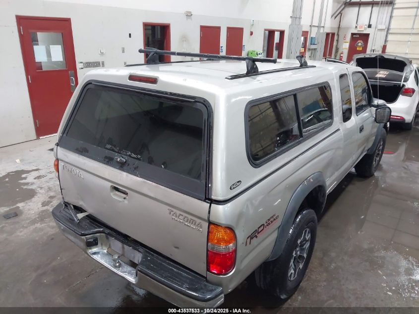 2001 Toyota Tacoma Prerunner V6 VIN: 5TESN92N31Z729148 Lot: 43537533
