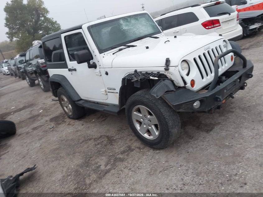 2013 JEEP WRANGLER SPORT - 1C4AJWAGXDL624649