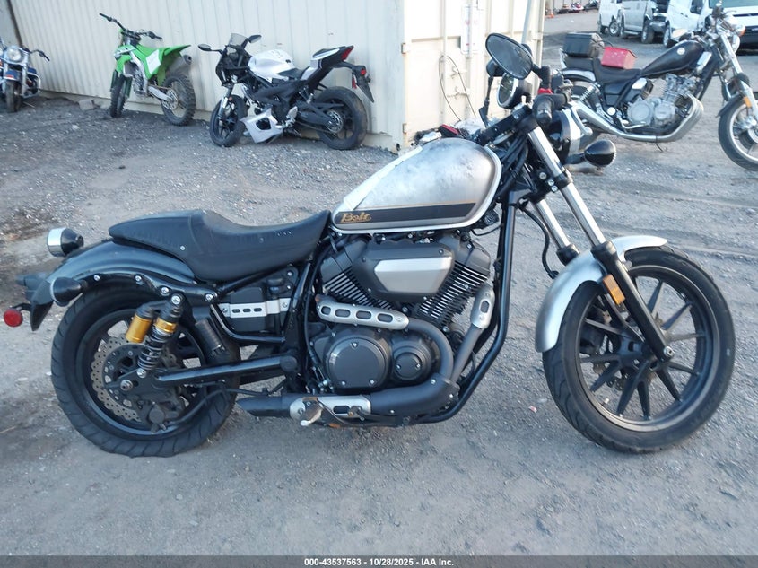 2015 Yamaha Xvs950 Cr VIN: JYAVN06E4FA000916 Lot: 43537563