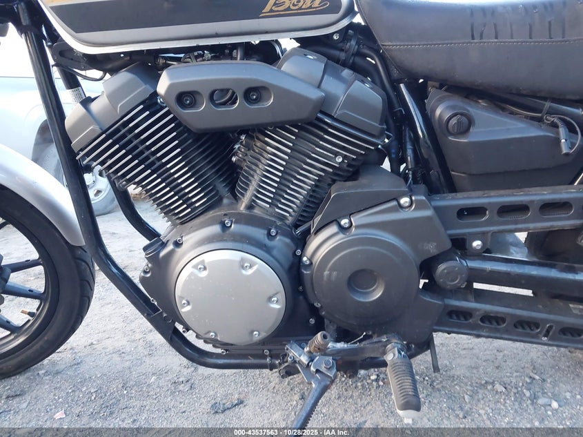 2015 Yamaha Xvs950 Cr VIN: JYAVN06E4FA000916 Lot: 43537563