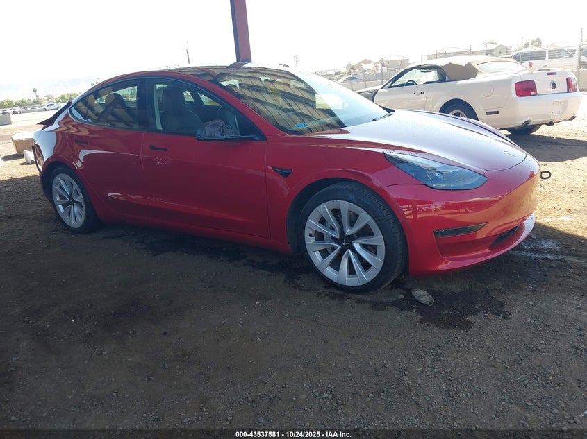 2021 TESLA MODEL 3 STANDARD RANGE PLUS REAR-WHEEL DRIVE - 5YJ3E1EA1MF913444