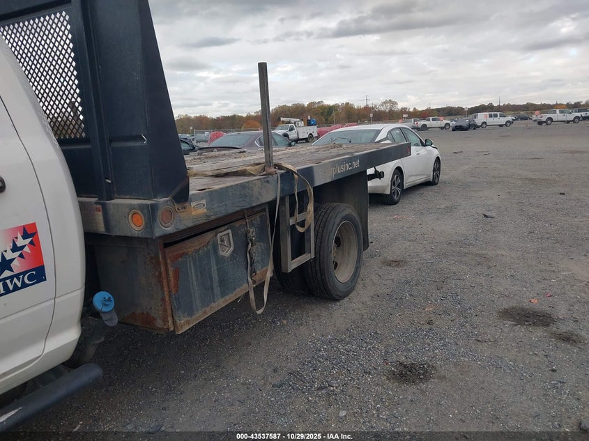 2012 Ram 4500 Chassis St/Slt VIN: 3C7WDKBL6CG178001 Lot: 43537587