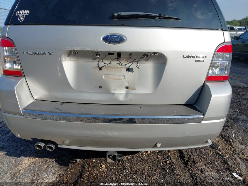 2008 Ford Taurus X Limited VIN: 1FMDK06W58GA35462 Lot: 43537623