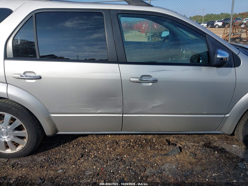 2008 Ford Taurus X Limited VIN: 1FMDK06W58GA35462 Lot: 43537623