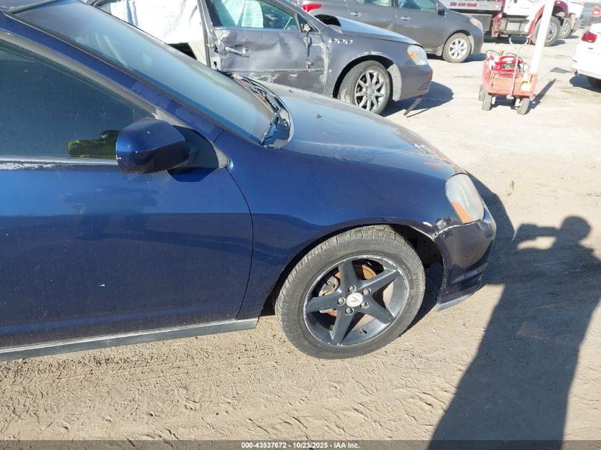 2004 Acura Rsx VIN: JH4DC54884S012184 Lot: 43537672