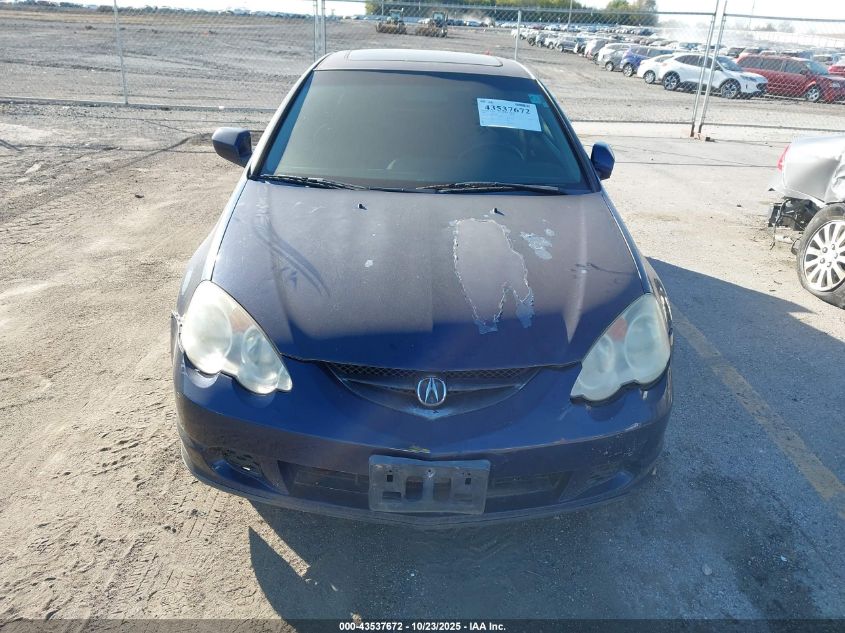 2004 Acura Rsx VIN: JH4DC54884S012184 Lot: 43537672