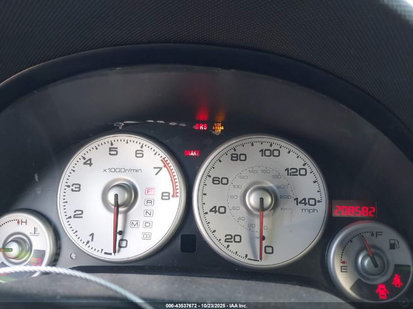 2004 Acura Rsx VIN: JH4DC54884S012184 Lot: 43537672