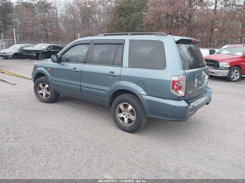 2HKYF18537H525090 2007 HONDA PILOT photo no. 3