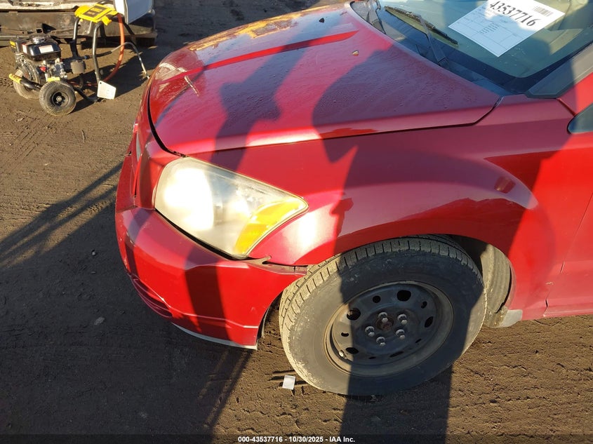 2009 Dodge Caliber Se VIN: 1B3HB28A89D164724 Lot: 43537716