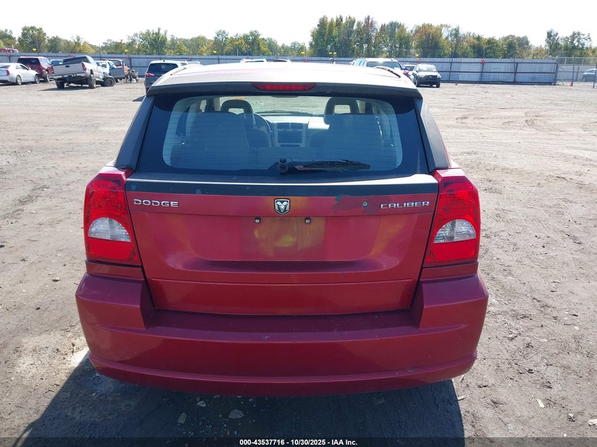 2009 Dodge Caliber Se VIN: 1B3HB28A89D164724 Lot: 43537716